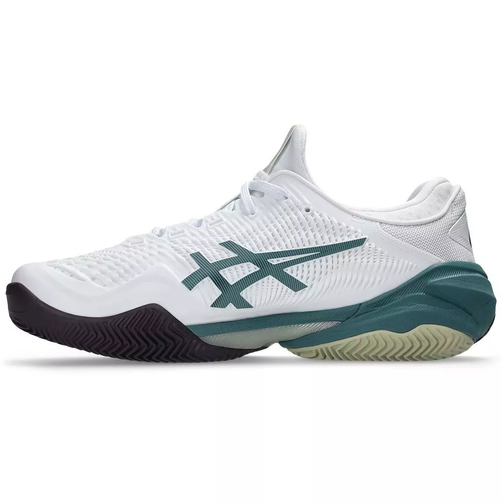 Asics Gel Court FF 3 Clay Tennis Shoes White / Green