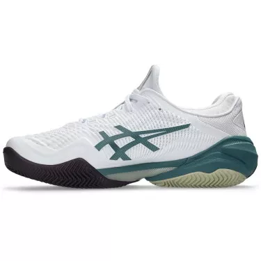 Asics Gel Court FF 3 Clay Tennis Shoes White / Green