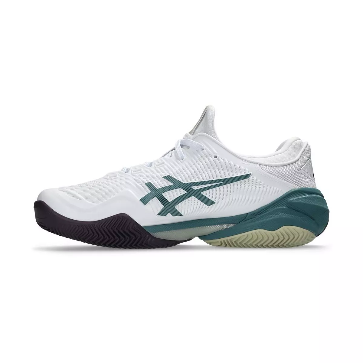 Asics Gel Court FF 3 Clay Tennis Shoes White / Green