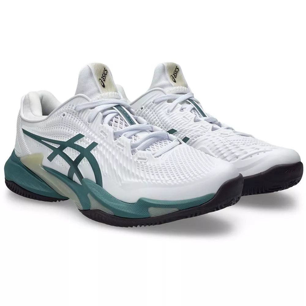 Asics Gel Court FF 3 Clay Tennis Shoes White / Green