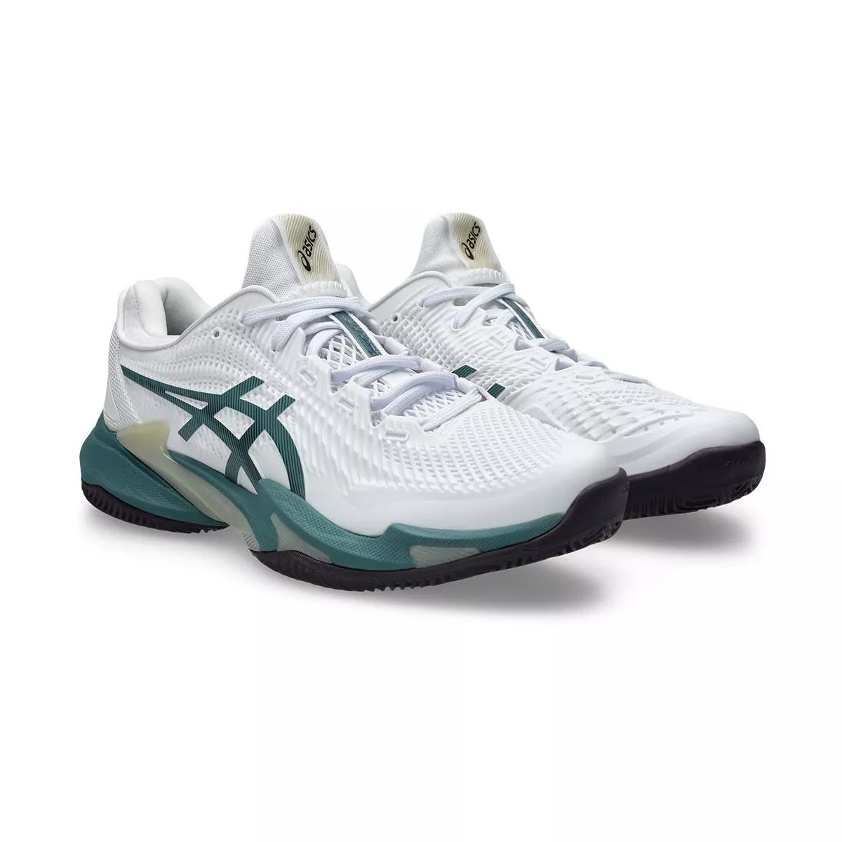 Asics Gel Court FF 3 Clay Tennis Shoes White / Green