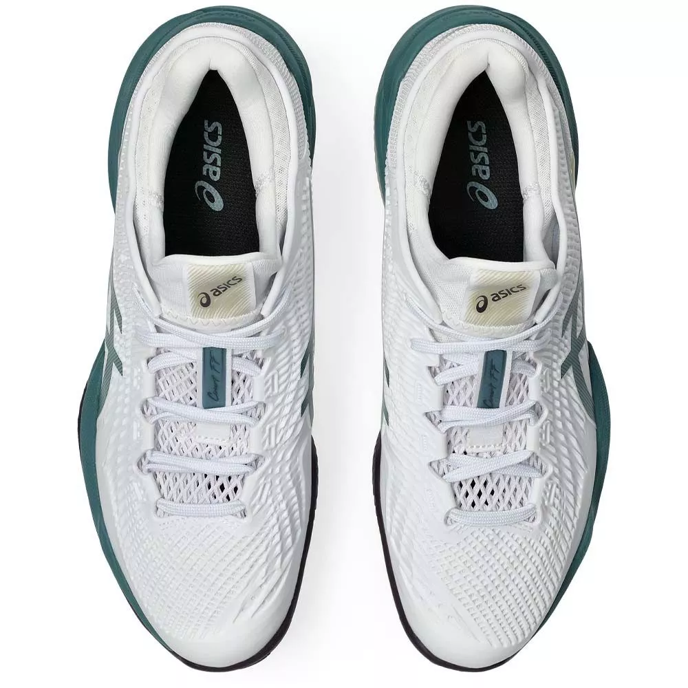 Asics Gel Court FF 3 Clay Tennis Shoes White / Green