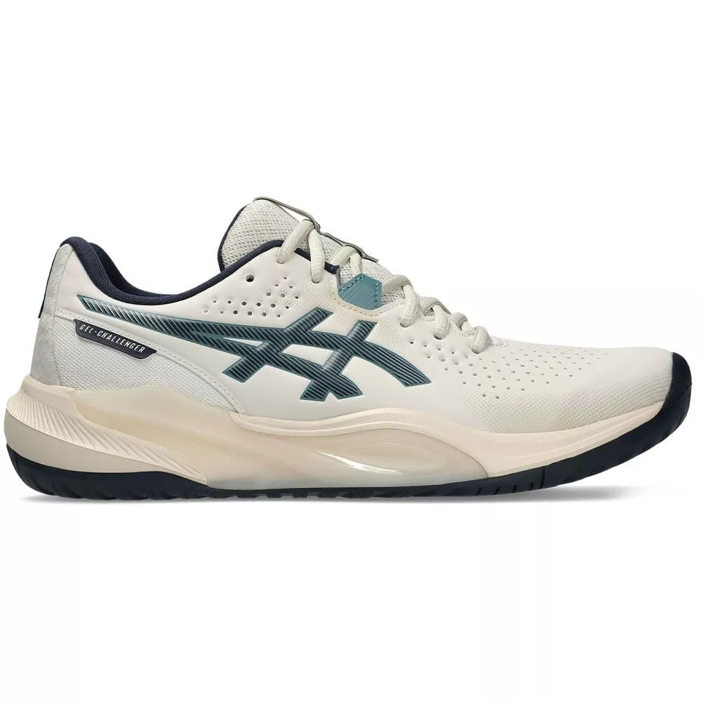 Asics Gel Challenger 15 Tennis Shoes Beige / Midnight Blue