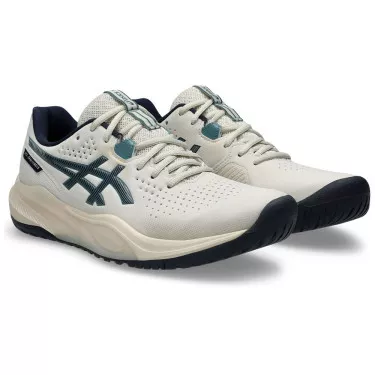 Asics Gel Challenger 15 Tennis Shoes Beige / Midnight Blue