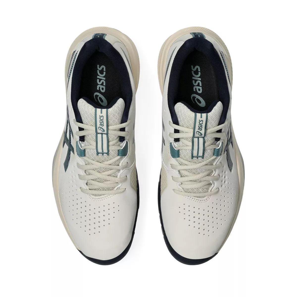 Asics Gel Challenger 15 Tennis Shoes Beige / Midnight Blue