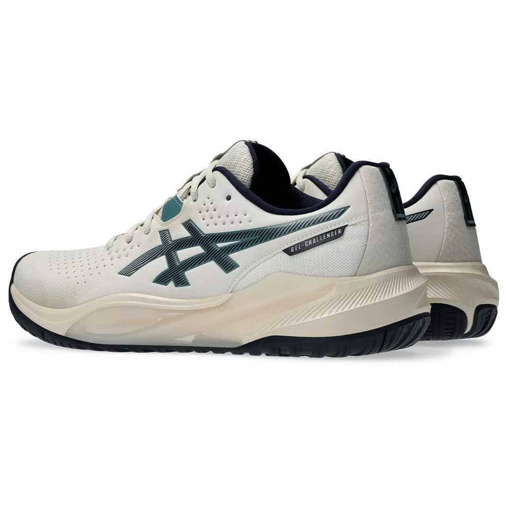 Asics Gel Challenger 15 Tennis Shoes Beige / Midnight Blue