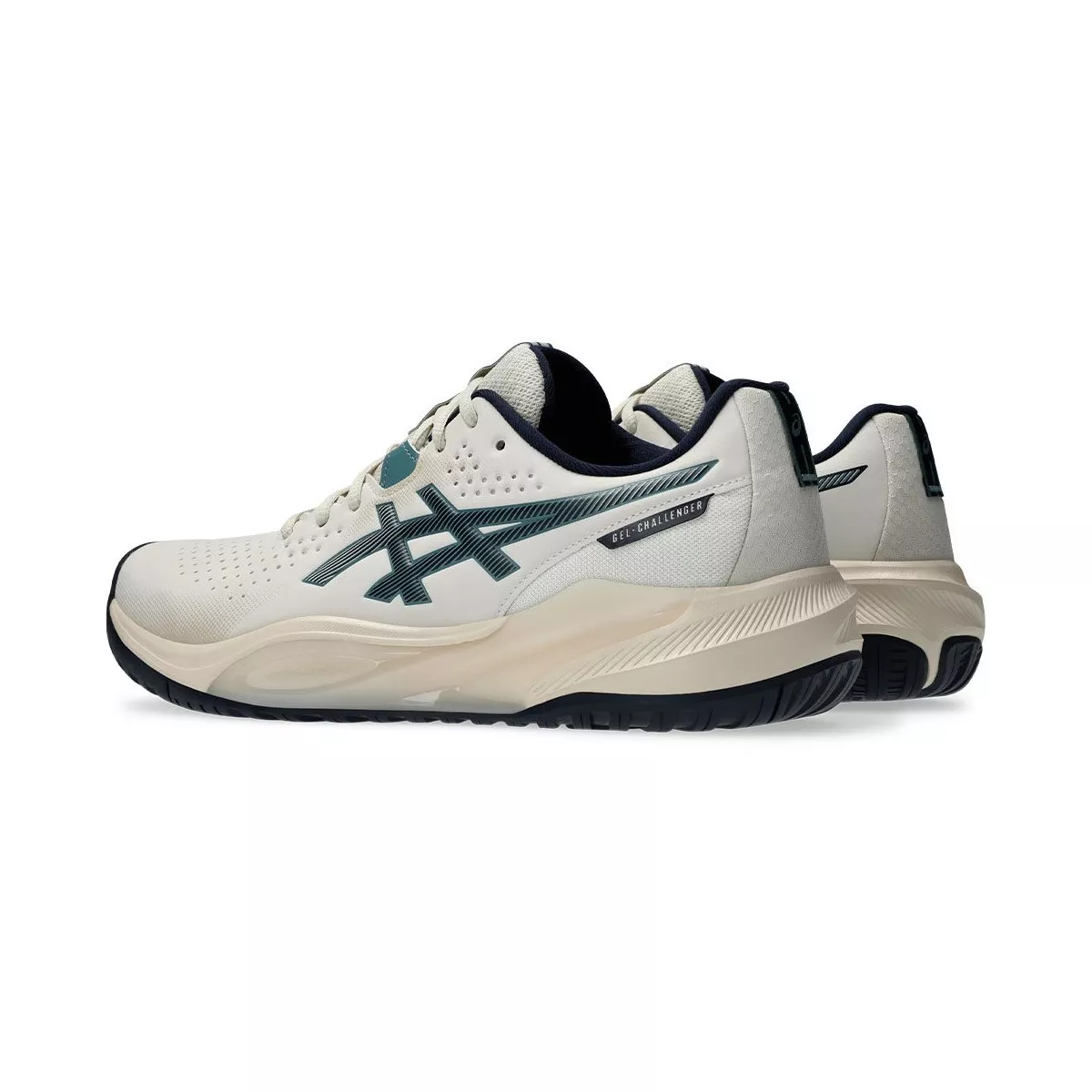 Asics Gel Challenger 15 Tennis Shoes Beige / Midnight Blue