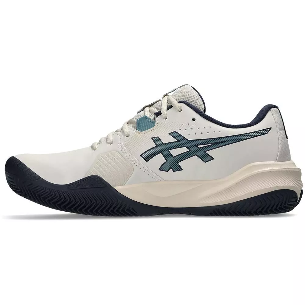 Asics Gel Challenger 15 Clay Tennis Shoes Beige / Midnight Blue