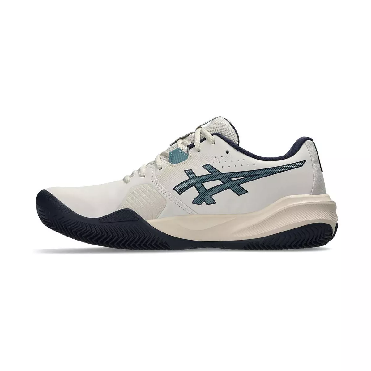 Asics Gel Challenger 15 Clay Tennis Shoes Beige / Midnight Blue