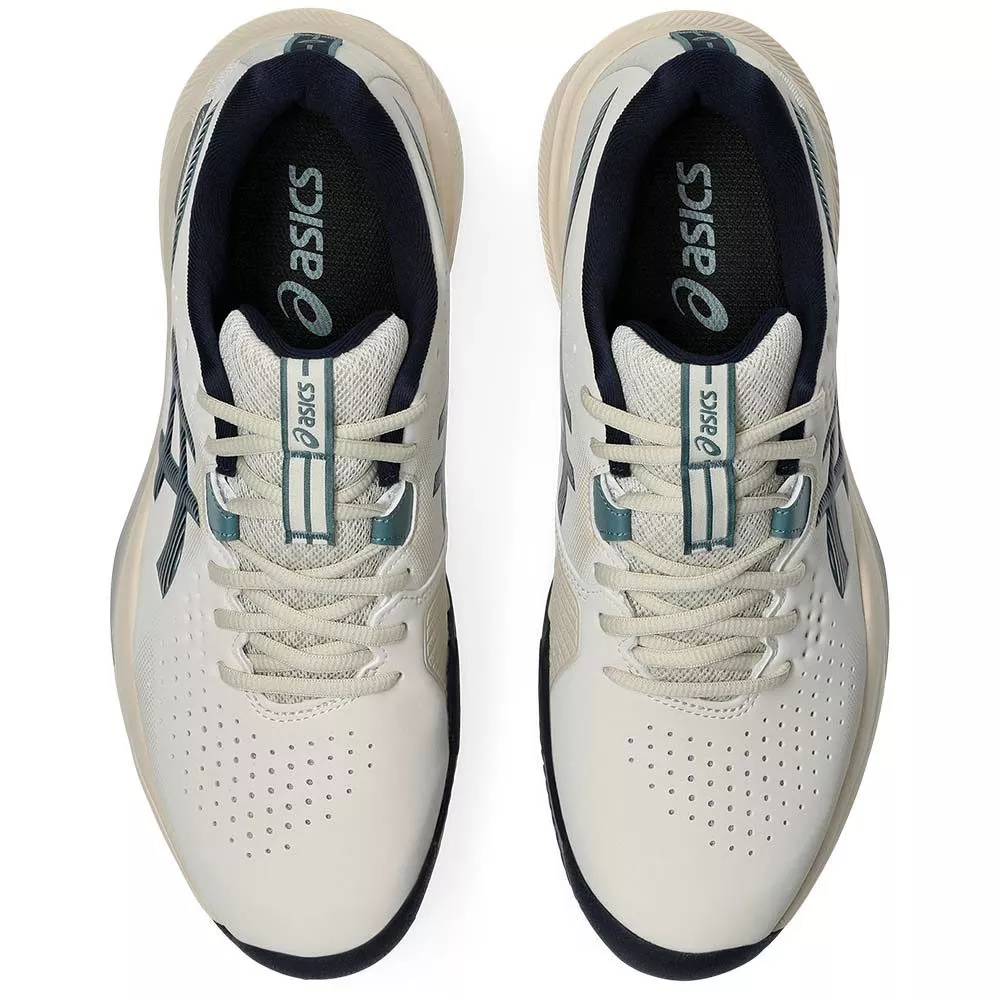 Asics Gel Challenger 15 Clay Tennis Shoes Beige / Midnight Blue