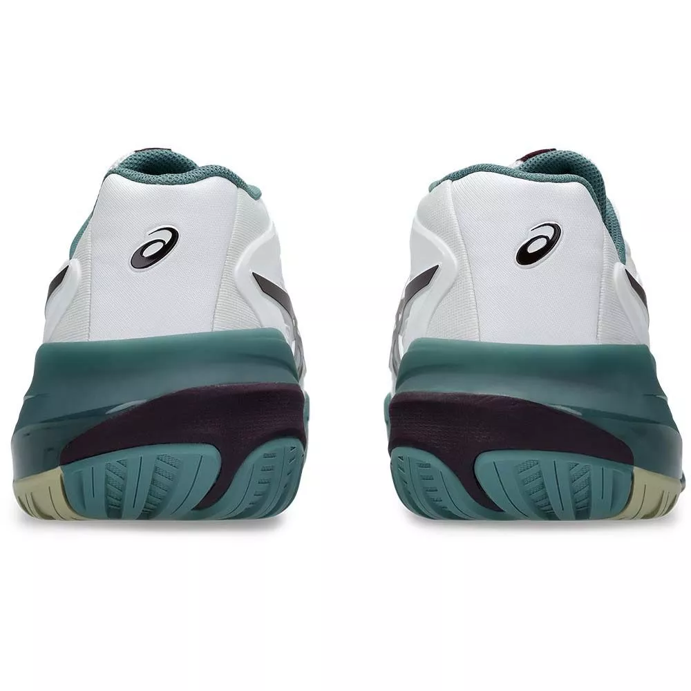 Asics Gel Resolution X White / Green Tennis Shoes