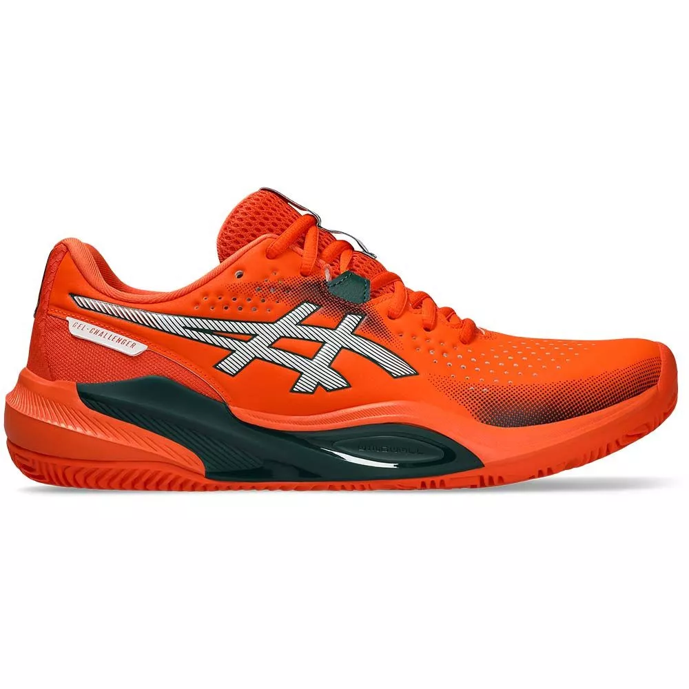 Asics Gel Challenger 15 Padel Shoes Orange / Green
