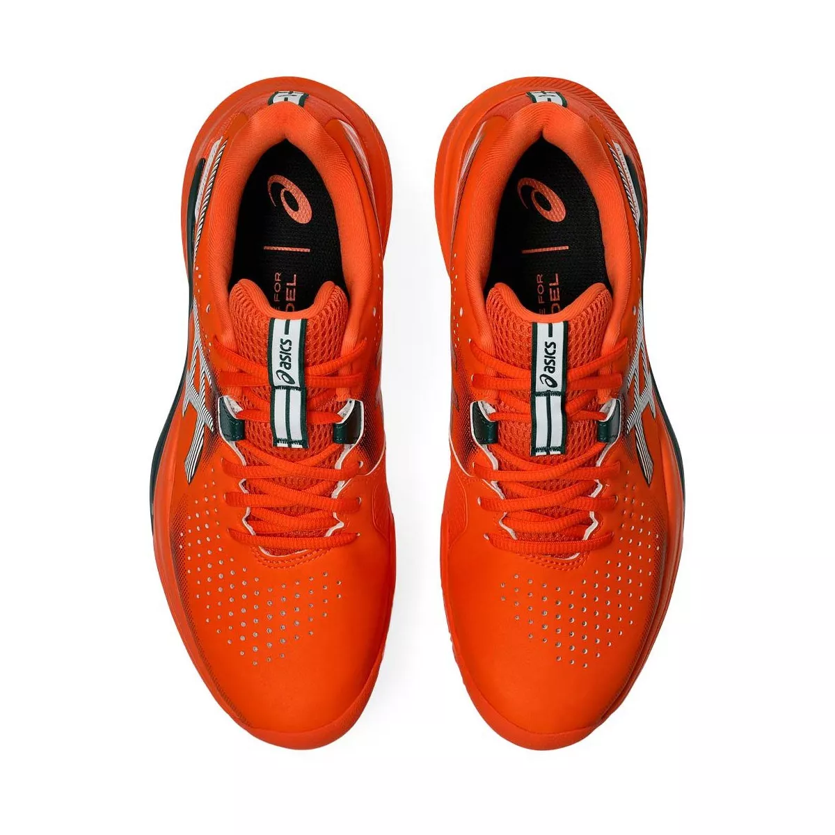 Asics Gel Challenger 15 Padel Shoes Orange / Green