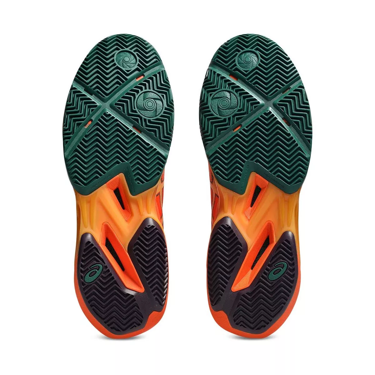 Asics Sonicsmash FF Padel Shoes Orange / Green