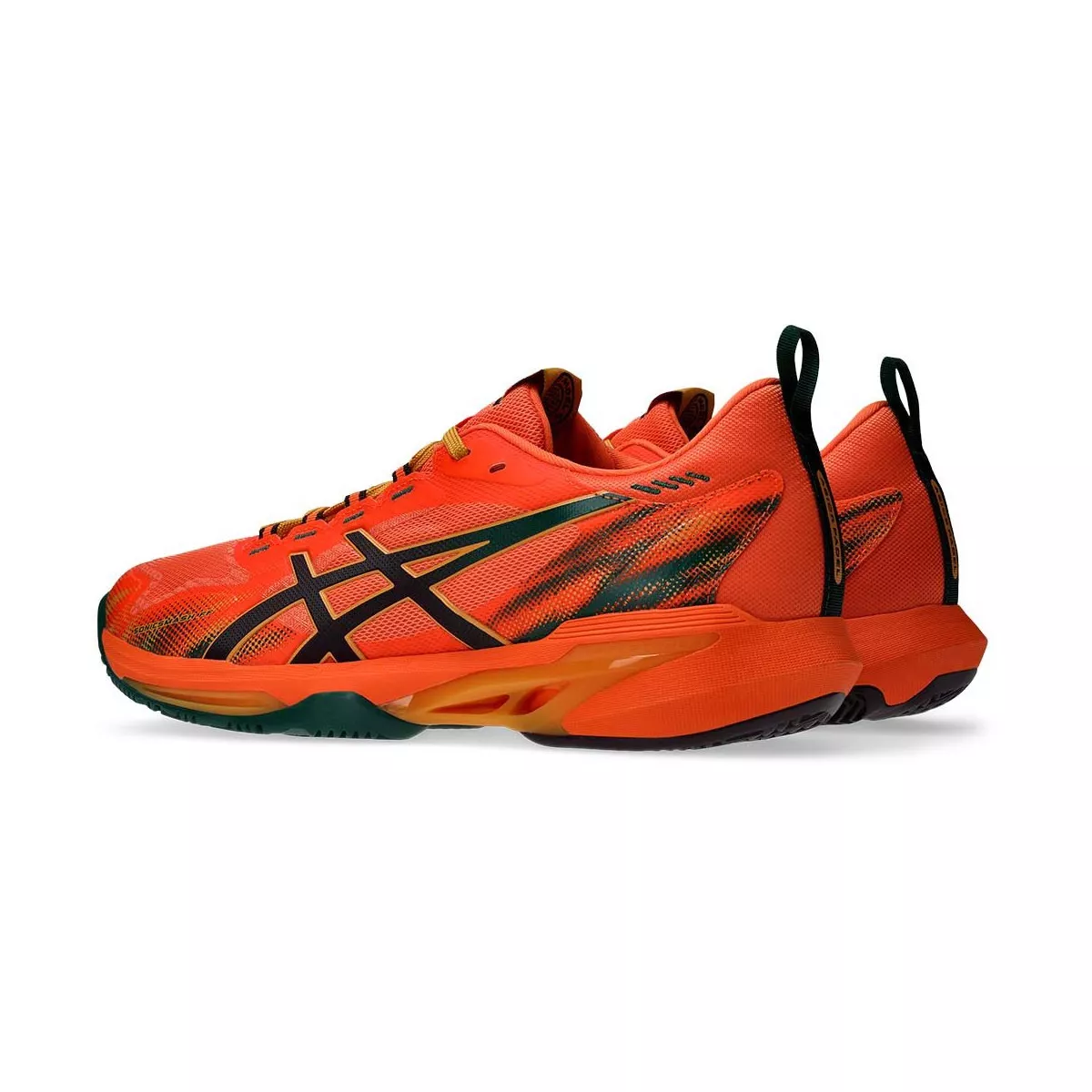 Asics Sonicsmash FF Padel Shoes Orange / Green