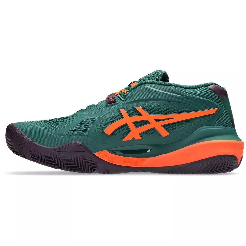 Asics Gel Resolution X Padel Green / Orange Shoes