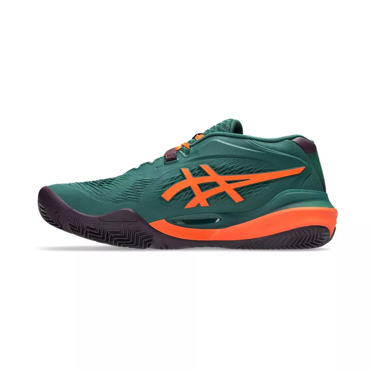 Asics Gel Resolution X Padel Green / Orange Shoes