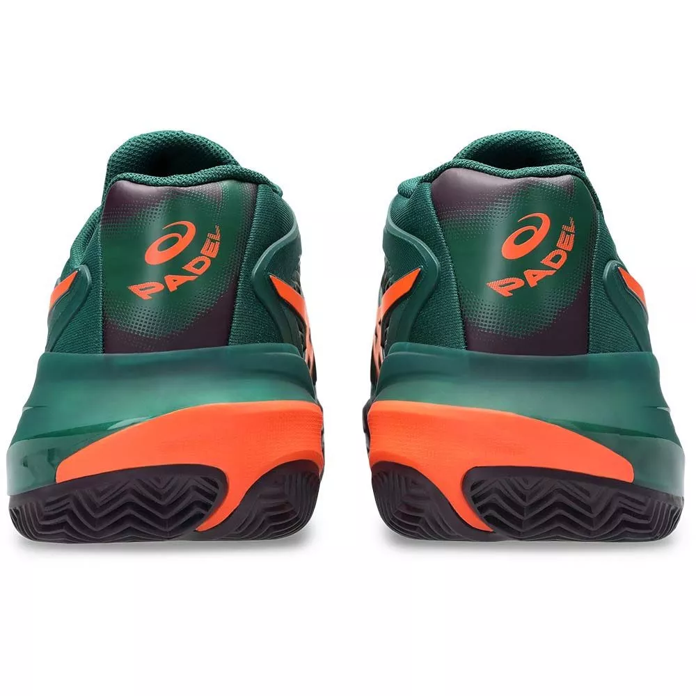 Asics Gel Resolution X Padel Green / Orange Shoes