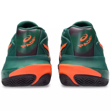 Asics Gel Resolution X Padel Green / Orange Shoes