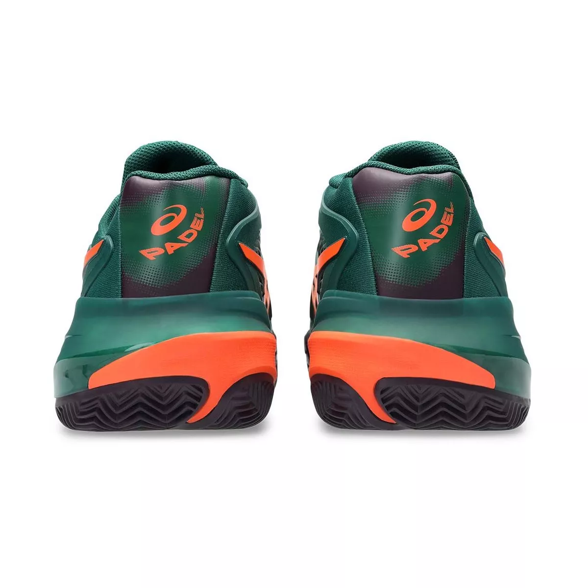 Asics Gel Resolution X Padel Green / Orange Shoes