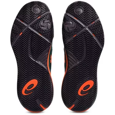 Asics Gel Resolution X Padel Green / Orange Shoes
