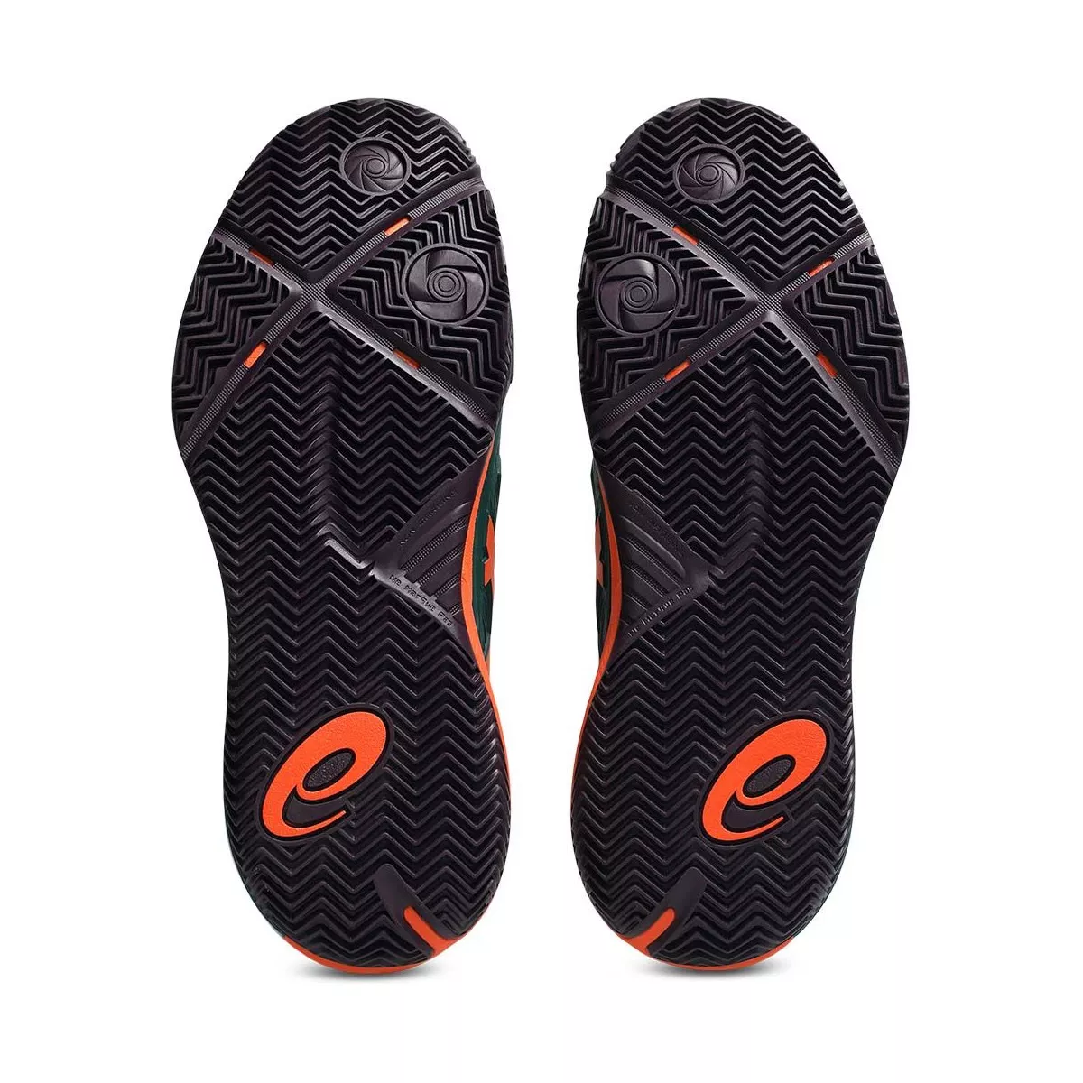 Asics Gel Resolution X Padel Green / Orange Shoes