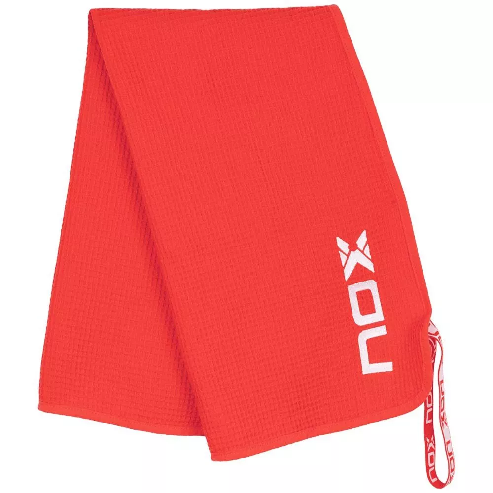 Nox Red / White Towel