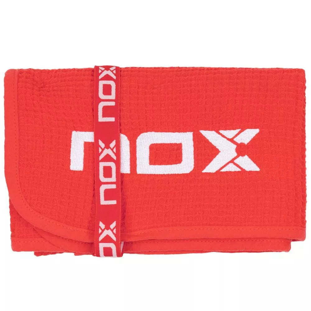 Nox Red / White Towel