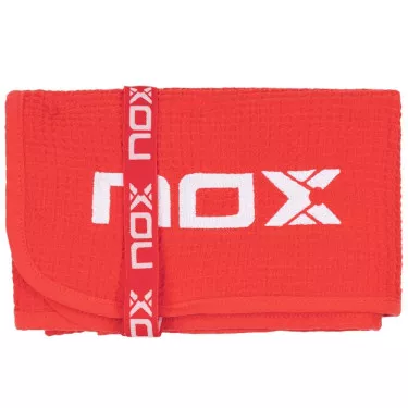 Nox Red / White Towel