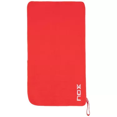 Nox Red / White Towel