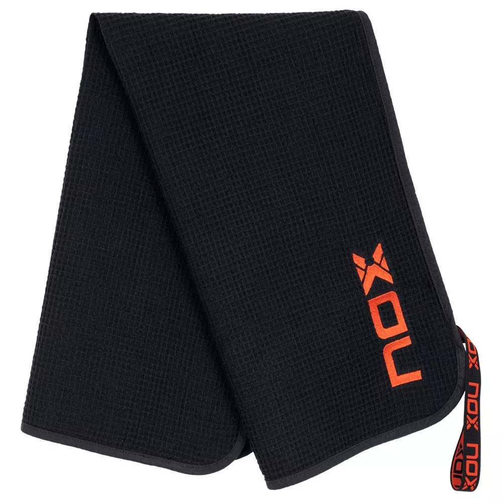 Nox Black / Red Towel