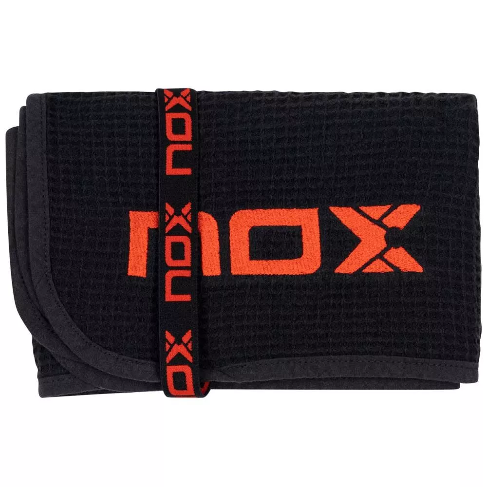 Nox Black / Red Towel