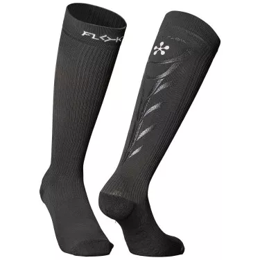 Floky Padel Flow Premier Padel Recovery Socks Black