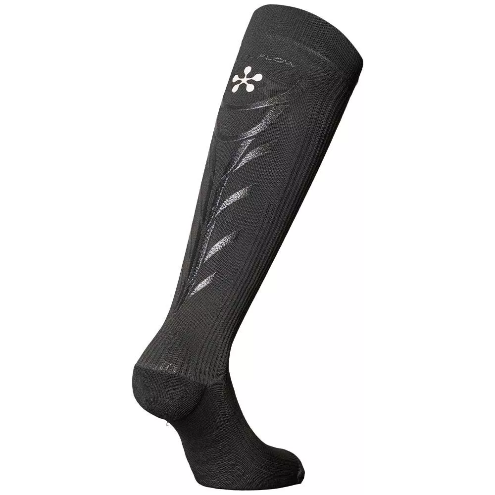 Floky Padel Flow Premier Padel Recovery Socks Black