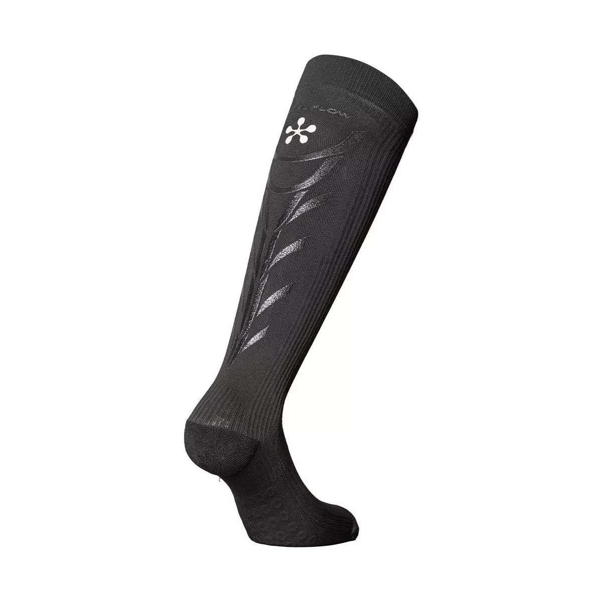 Floky Padel Flow Premier Padel Recovery Socks Black