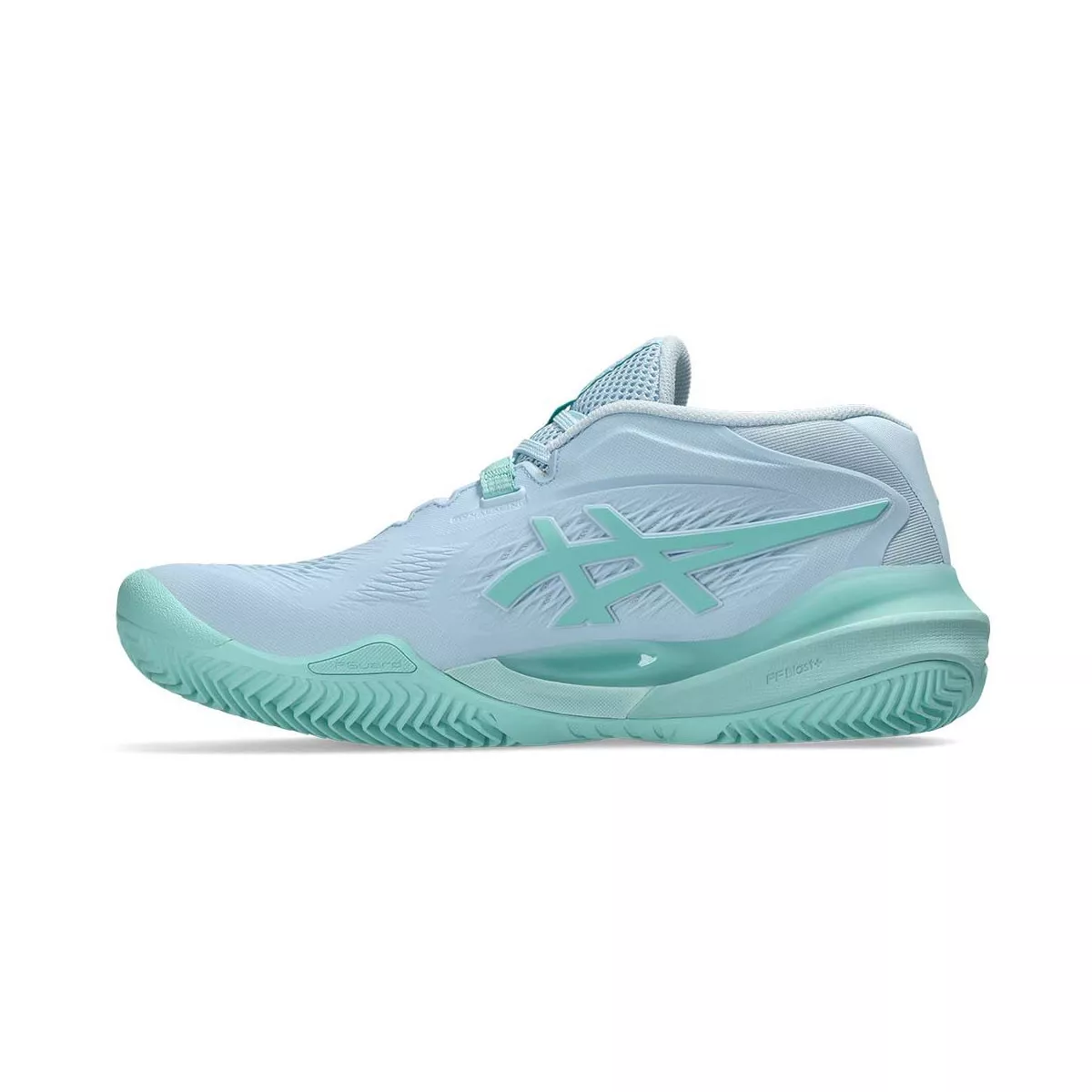 Asics Gel Resolution X Clay Court Women's Tennis Shoes Pastel Blue / Green