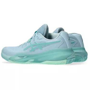 Asics Gel Resolution X Clay Court Women's Tennis Shoes Pastel Blue / Green