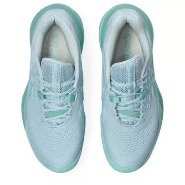 Asics Gel Resolution X Clay Court Women's Tennis Shoes Pastel Blue / Green