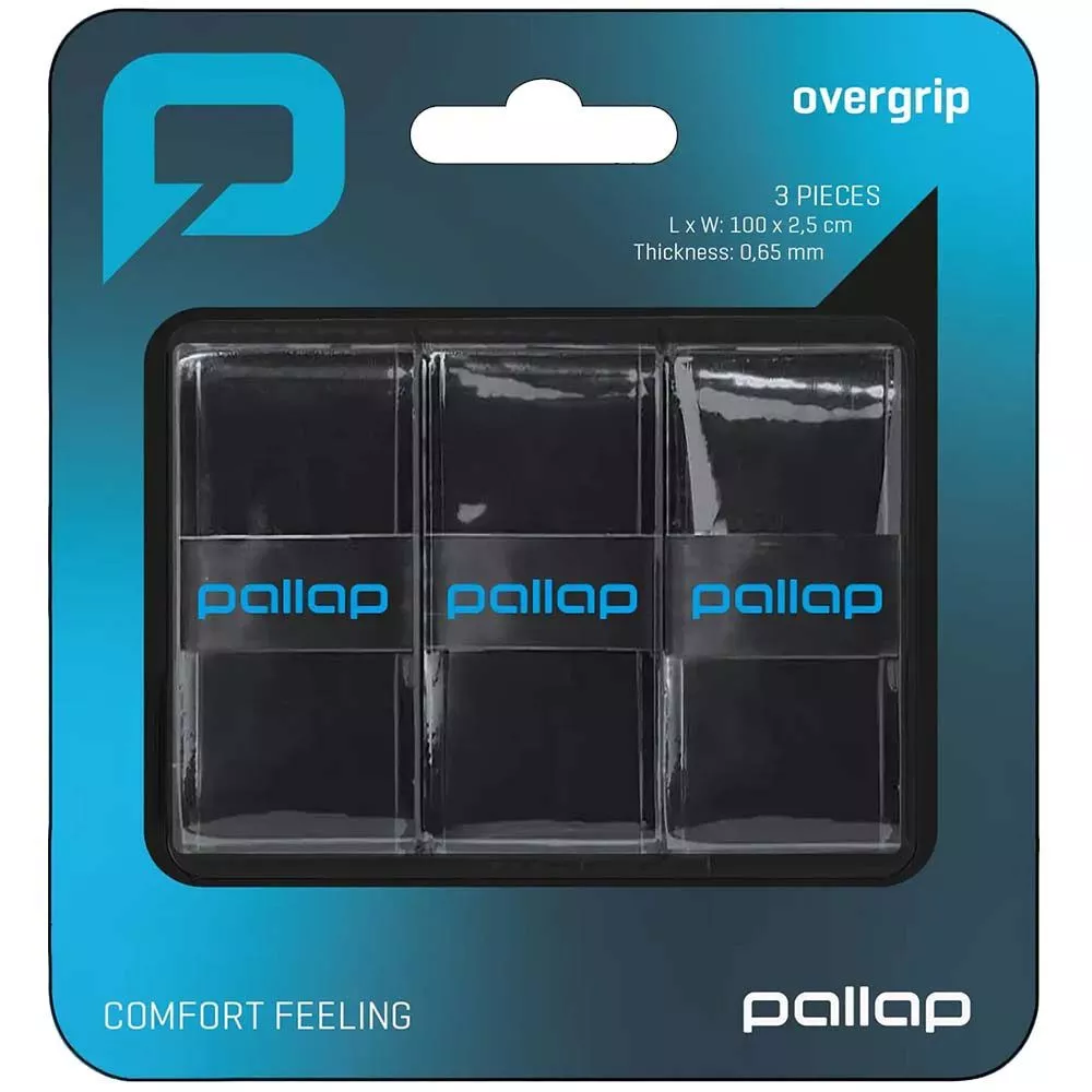Pallap Black Overgrips x3