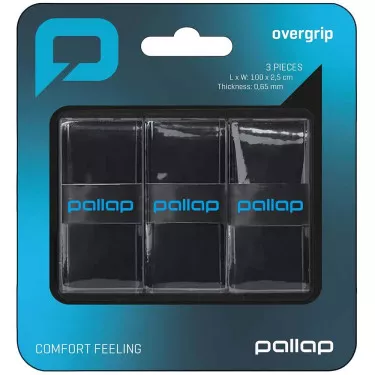 Pallap Black Overgrips x3
