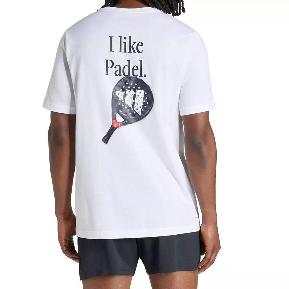 Adidas Padel Graphic T-Shirt White