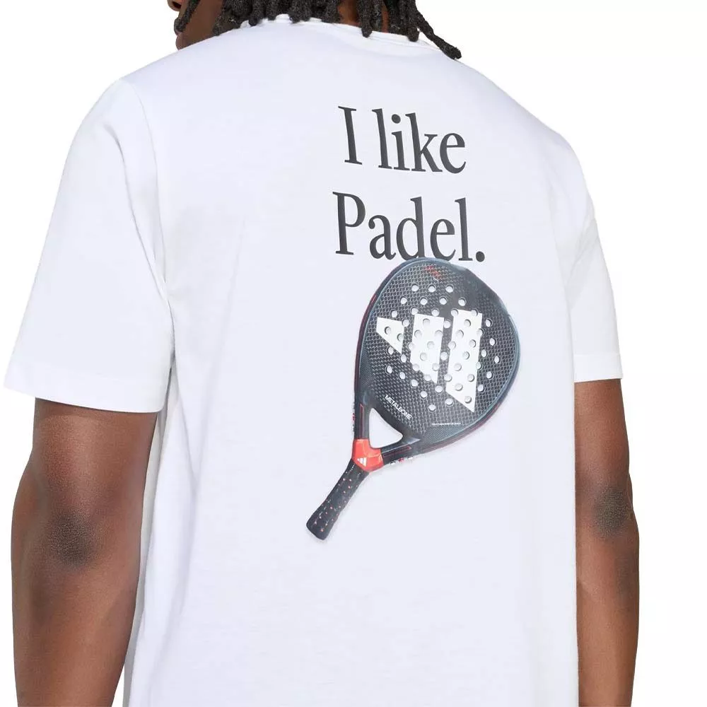 Adidas Padel Graphic T-Shirt White