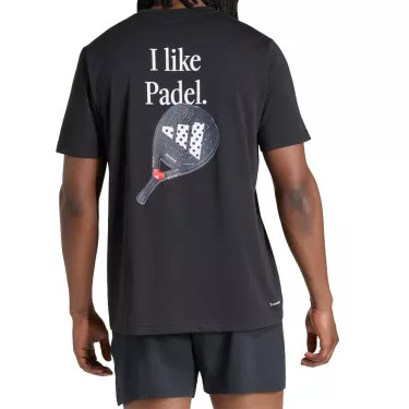 Adidas Padel Graphic T-Shirt Black