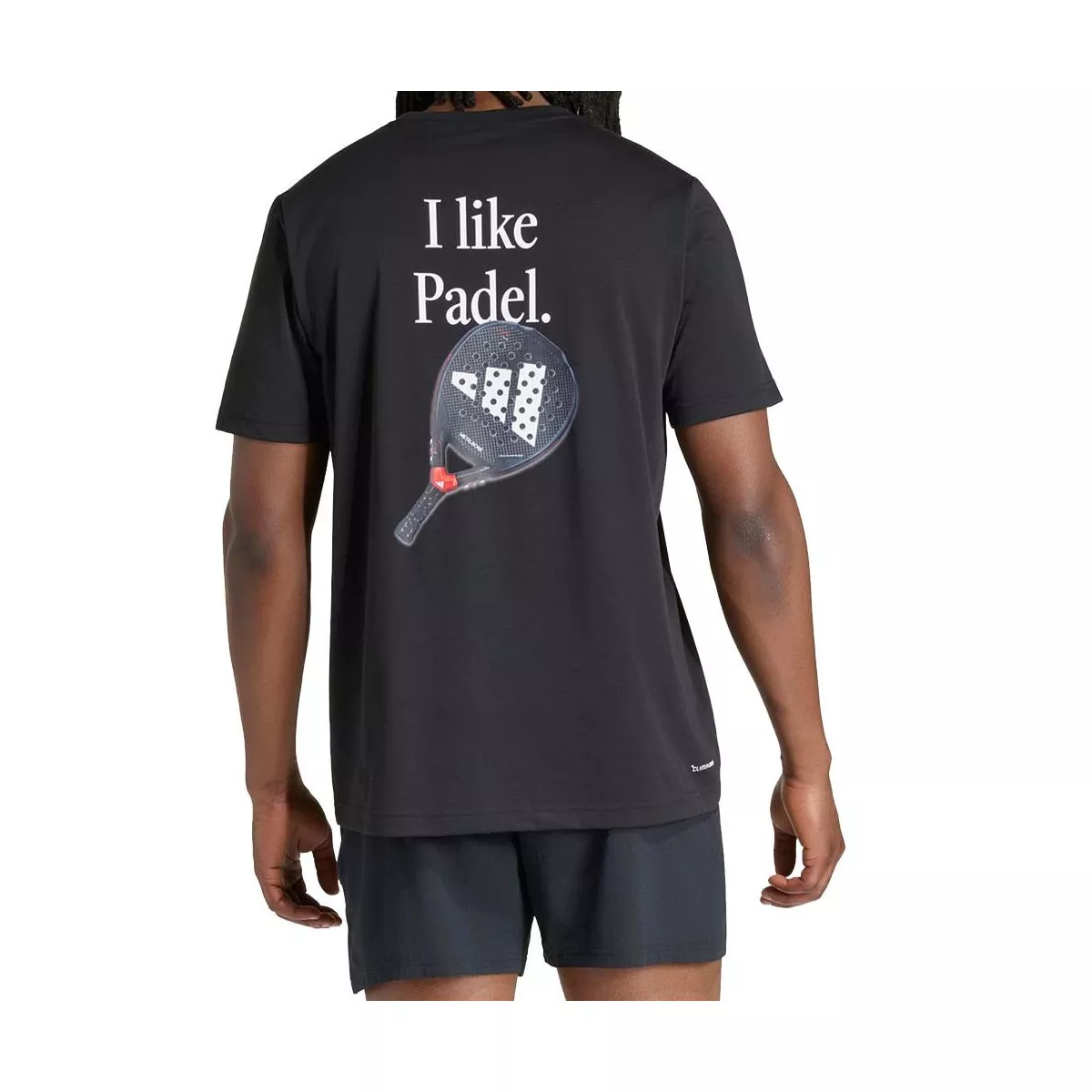 Adidas Padel Graphic T-Shirt Black