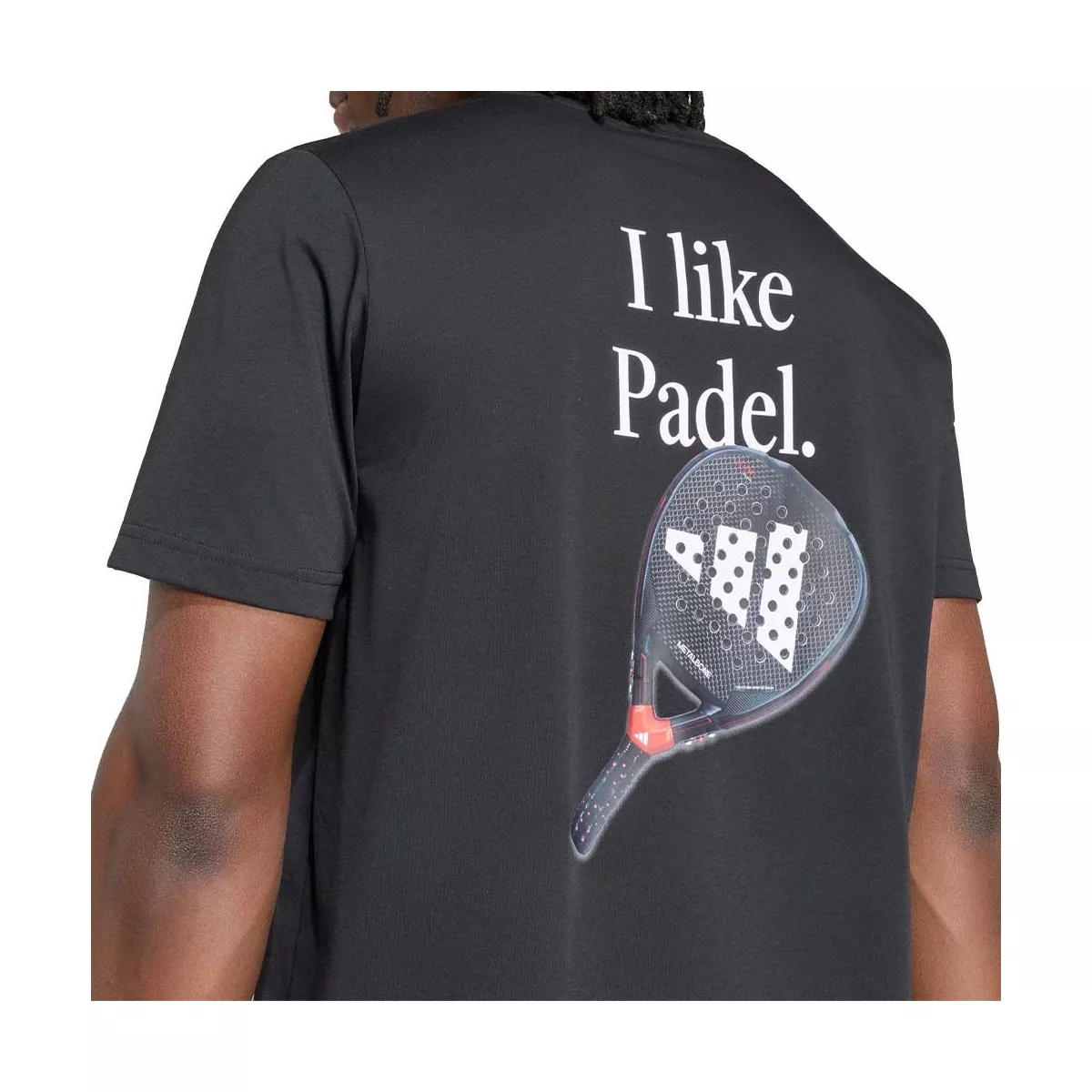 Adidas Padel Graphic T-Shirt Black