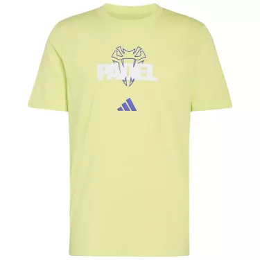 Adidas Padel Graphic Yellow T-Shirt