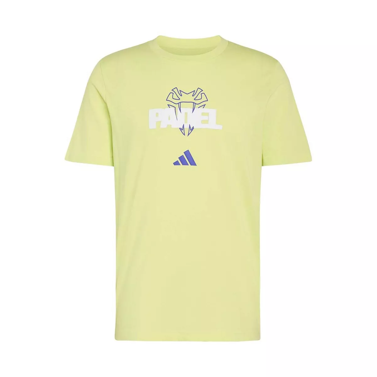 Adidas Padel Graphic Yellow T-Shirt