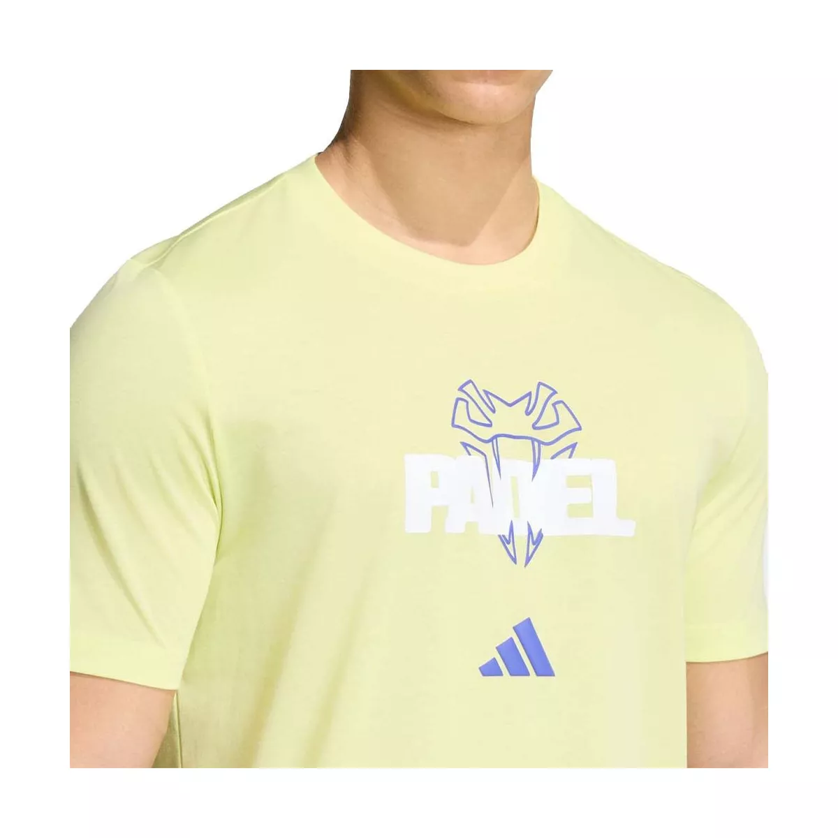 Adidas Padel Graphic Yellow T-Shirt