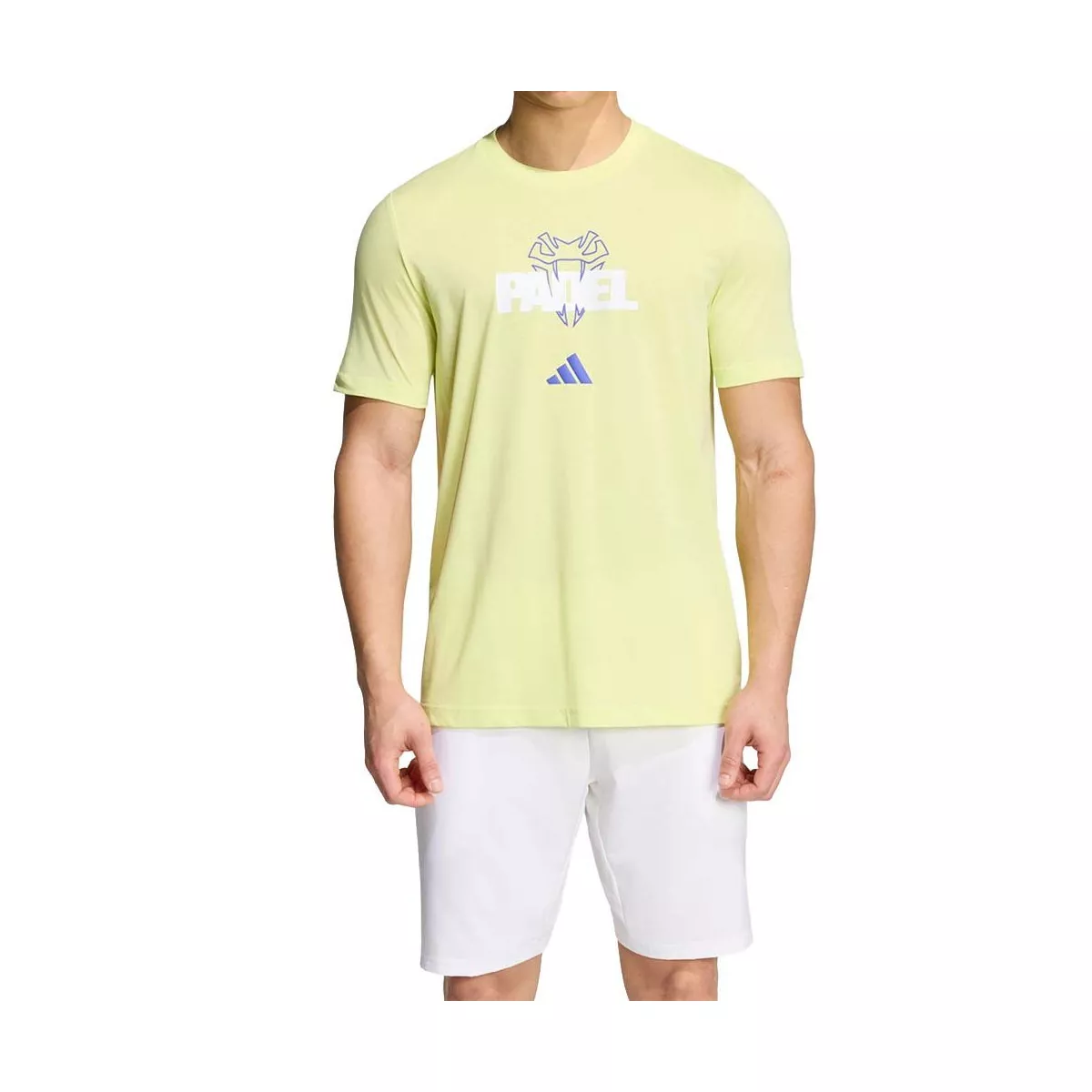 Adidas Padel Graphic Yellow T-Shirt