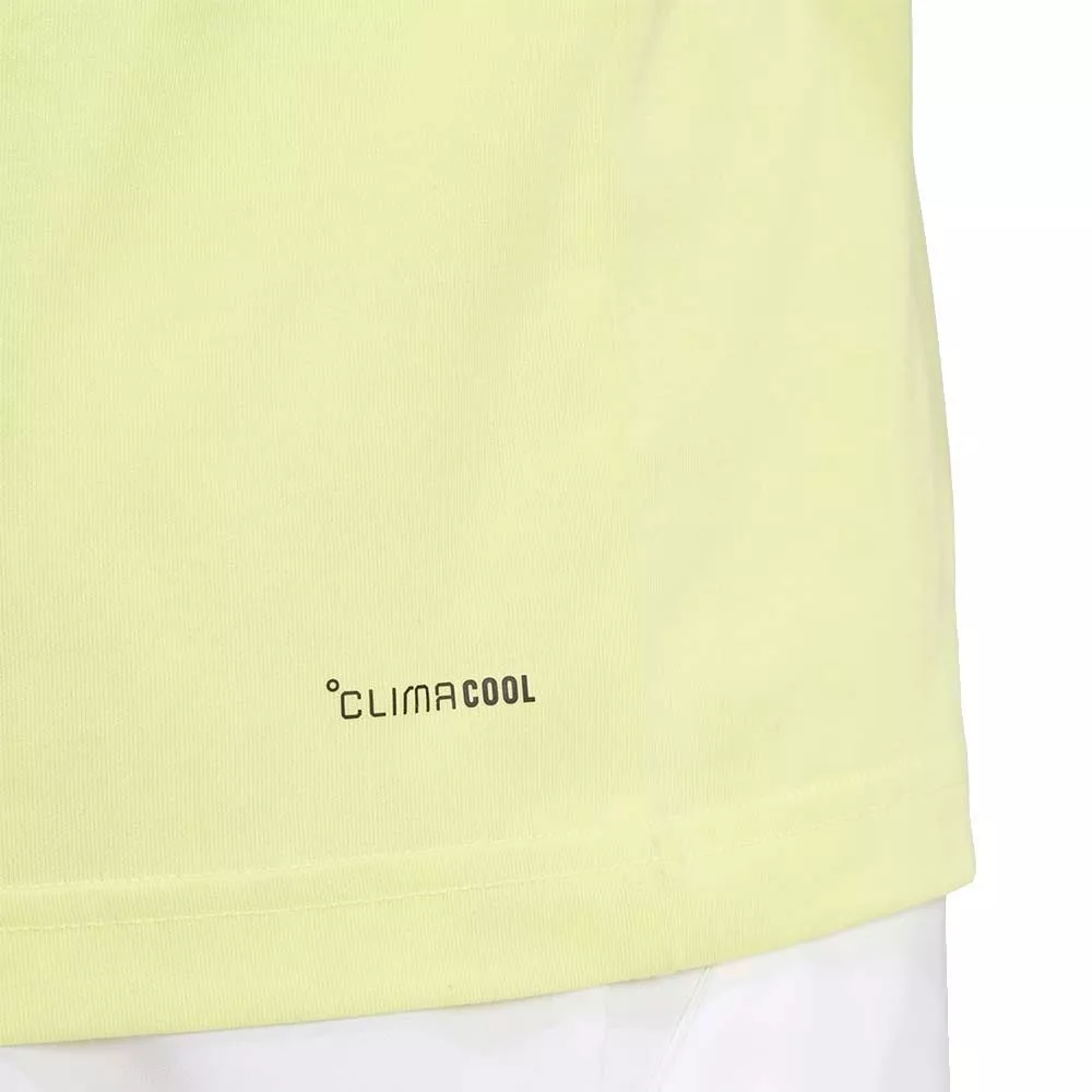 Adidas Padel Graphic Yellow T-Shirt